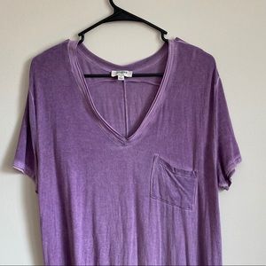 Boho t shirt dress
